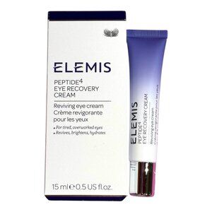 Elemis Peptide4 Eye Recovery Cream 15ml Revive Brightens Hydrates Anti-Aging NEW